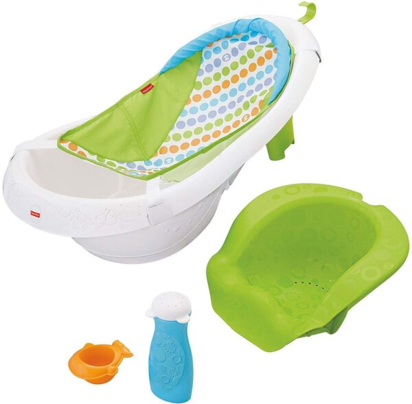 Fisher-Price 4-in-1 Sling 'n Seat Tub, Multicolor