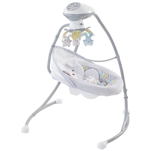 Fisher-Price Sweet Snugapuppy Dreams Cradle 'n Swing - Image 3