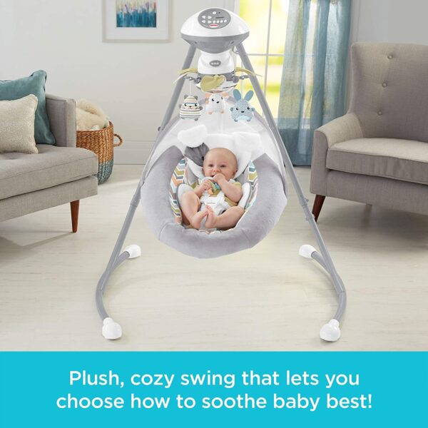 Fisher-Price Sweet Snugapuppy Dreams Cradle 'n Swing - Image 2