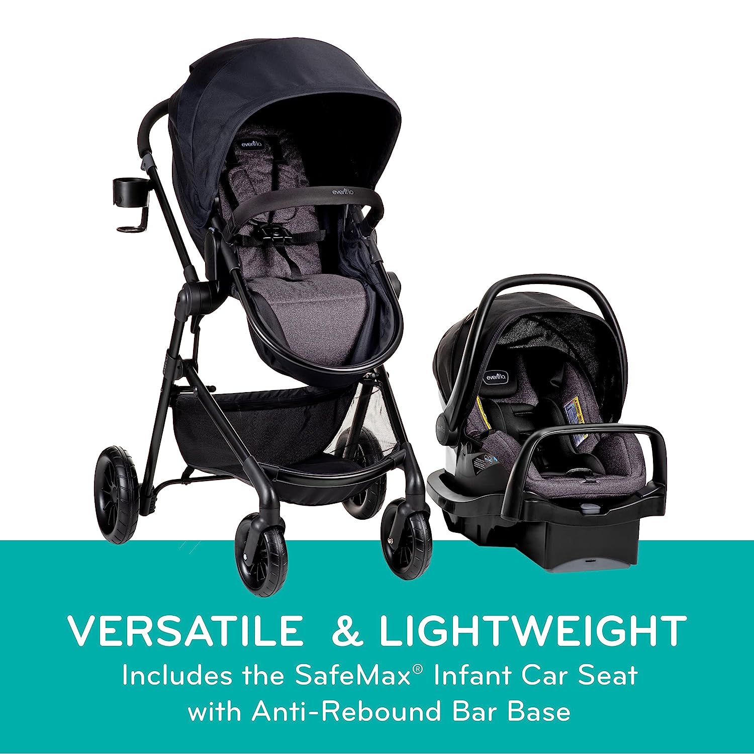 Evenflo safemax infant outlet car seat weight